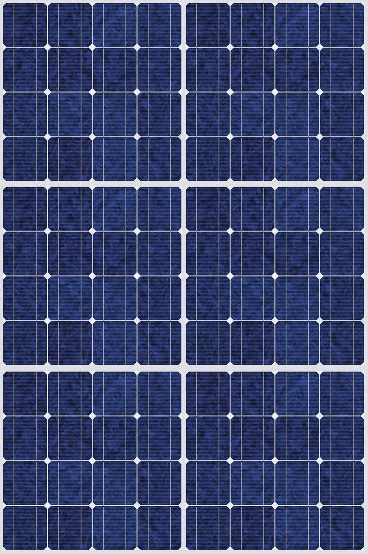 Close-up of solar panels