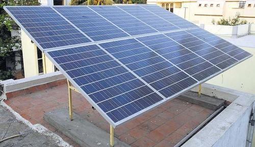 Residential rooftop solar panels